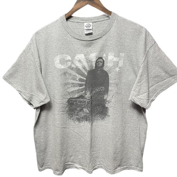 Delta Other - Johnny Cash music country short sleeve crewneck artist tour genre retro T-shirt